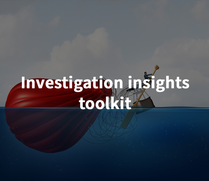 Investigation insights